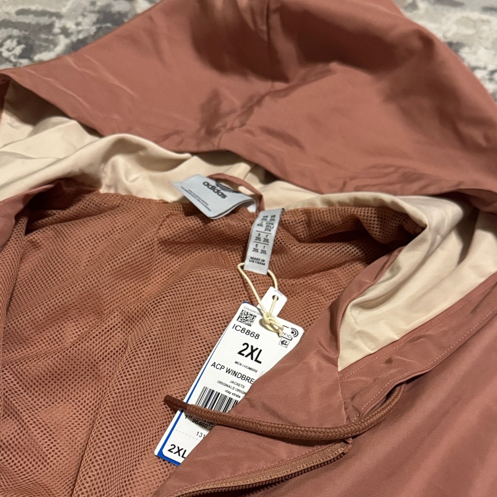 Adidas Original Men 2XL Windbreaker - Picture 6 of 9